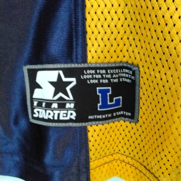 NWOT STARTER Michigan Team Jersey (Vintage) - Picture 3 of 9